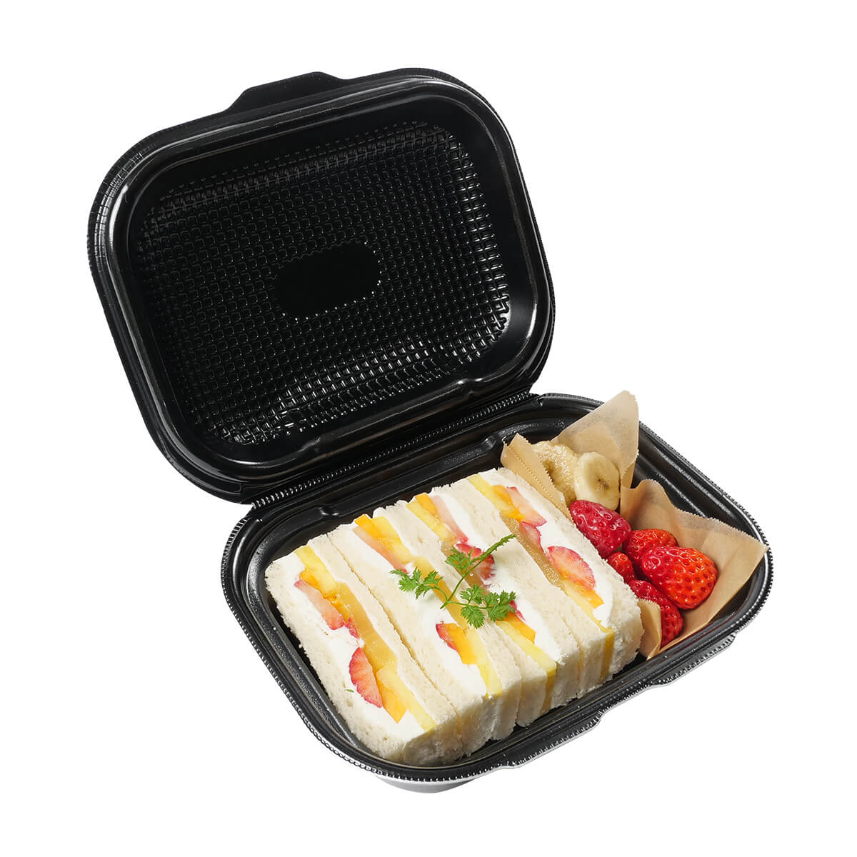 【270枚】DLVボーノ19-15 黒W エフピコ 使い捨て 容器 業務用 お惣菜 PSP ごはん ランチ 弁当容器 270枚入