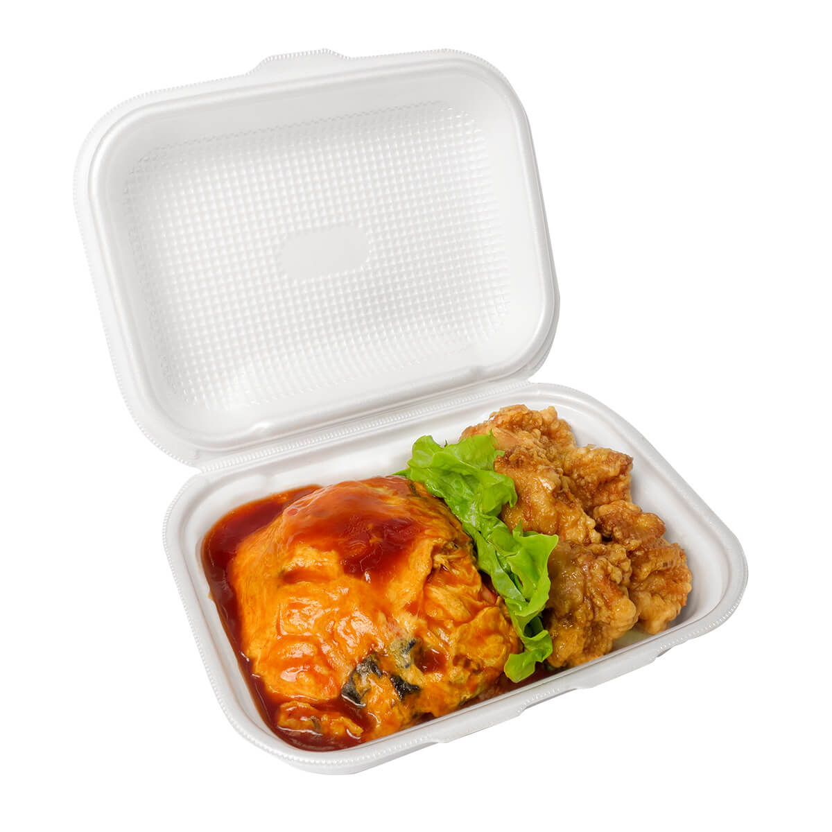【180枚】DLVボーノ23-18 白 エフピコ 使い捨て 容器 業務用 お惣菜 PSP ごはん ランチ 弁当容器 180枚入