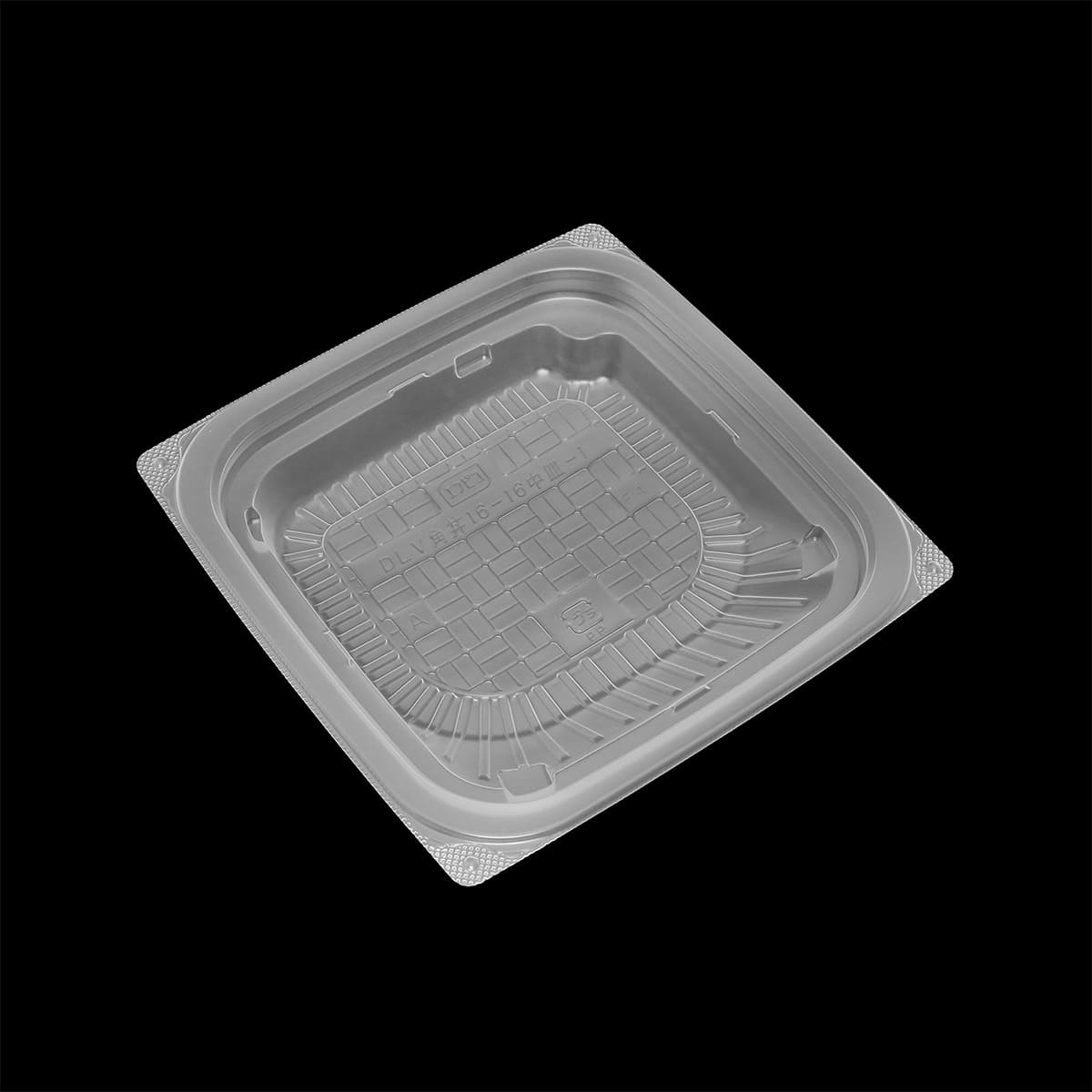 【600枚】DLV角丼16-16中皿-1穴無 PPNT エフピコ 業務用 使い捨て 弁当 二段 丼 どんぶり 容器 （中皿のみ）600枚入