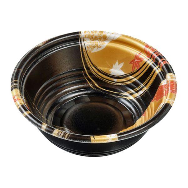 【800枚】MFPホット麺16 (57)  風金黒 エフピコ どんぶり 素麺（本体のみ） 800枚入