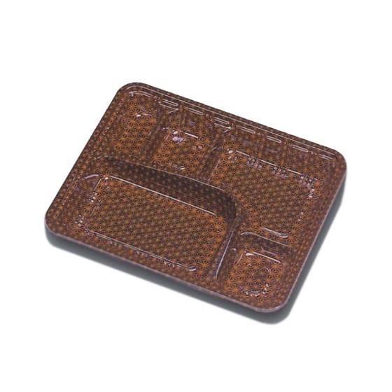 【600枚セット】LC-613 麻（かぶせフタ付） 福助工業 使い捨て 業務用 仕出し容器 弁当容器 （地域限定 送料無料）　600枚セット｜パッケージ・マルシェ
