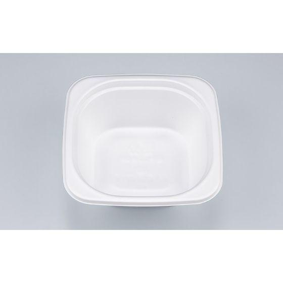 【600枚】RF角丼内17 白いこと本体 シーピー化成 使い捨て お役目用 丼 弁当 2段 セパレート お役目用 どんぶり入れもの （本体のみ）600枚入