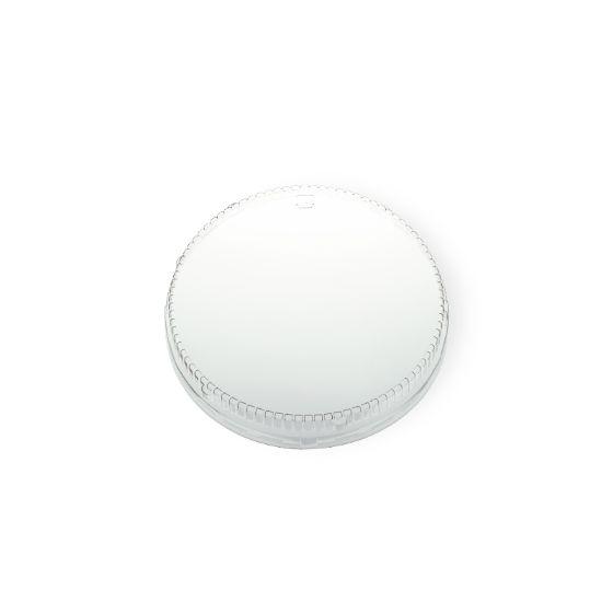 【1200個】FC-488PET-F 透明ドーム蓋 口径小 （PP） 東罐興業 耐熱 紙容器 ドリア グラタン容器 フタ　1200個入｜パッケージ・マルシェ