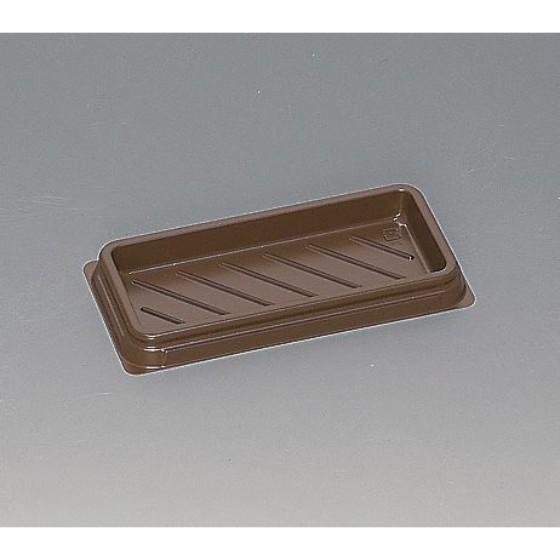 【1500枚】Fパレ W-88（ブラウン） 福助工業 調理パン 菓子容器 惣菜容器 サンドイッチ容器 （地域限定 送料無料）　1500枚入