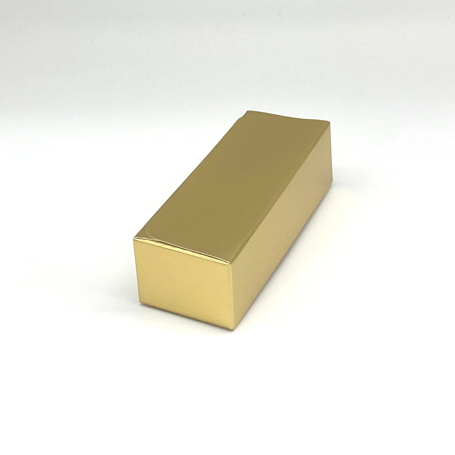【代引き 個人宅不可】【300個】T−ゴールド 3個入(箱のみ) 47×125×H35 ケーキ 菓子 トリュフ 生チョコ パレットショコラ箱 300枚入|パッケージ・マルシェ
