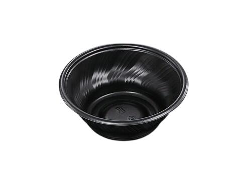【600枚】SD開花丼 M19 黒 本体(ごはん約300ｇ) 入れもの売りわたす