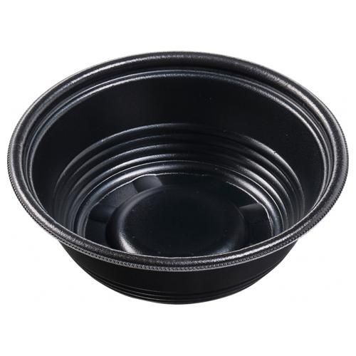 【入れもの：600枚入】使い捨て麺入れもの MFP熱っぽい麺18小（60）R 黒 本体 - Φ179×60 粍 エフピコ どんぶり うどん ラーメン 目の前 持参 持ち帰り 屋台  持ち帰り テイクアウト  宅配 範囲相応う