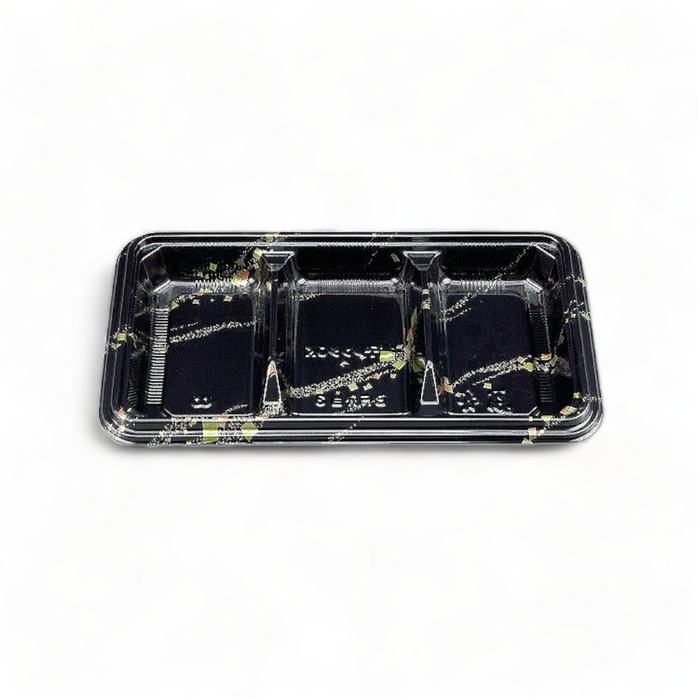 【入れもの：800枚】使い捨て 弁当入れもの BF弁当3 金の舞 本体 (232×132×25粍) シーピー化成 領域相応う 耐熱 持ち帰り 配送