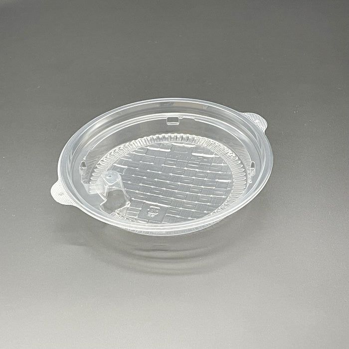 【ケース：600枚入】DLV麺丼18中皿-1 PP - Φ179&times;28mm - 透明｜パックNEXT　店