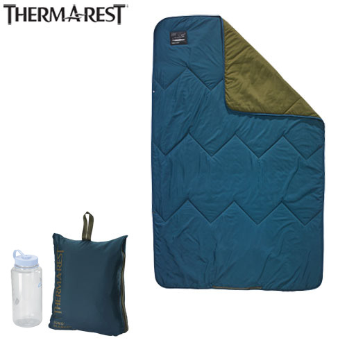サーマレスト THERMAREST ジュノブランケット 化繊 エラロフト BLANKET (DEEP PACIFIC) 30269[pt_up]｜パドルアウトドアクラブ
