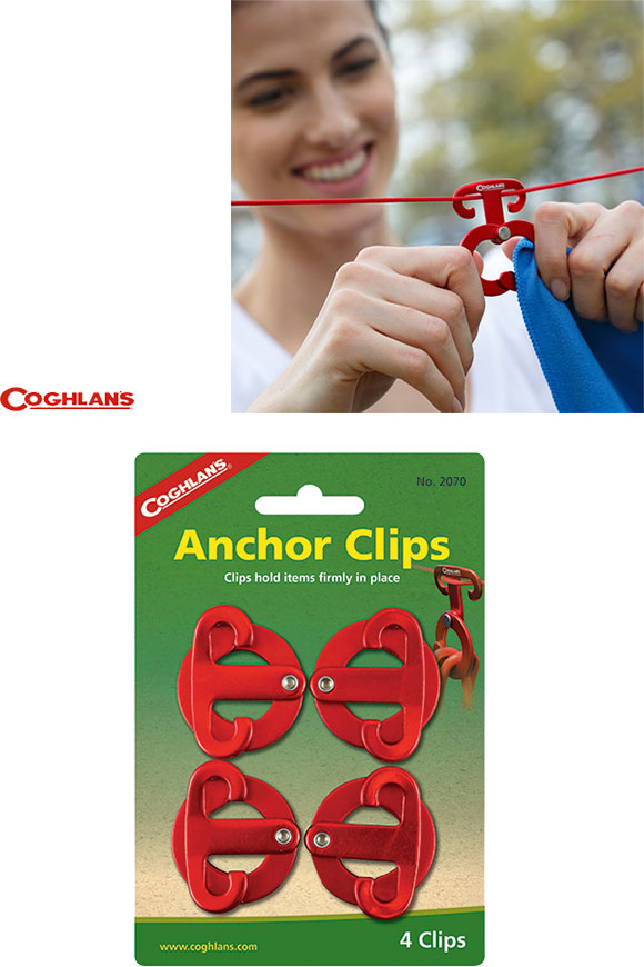 【楽天市場】コフラン COGHLAN'S アンカークリップ 4パック 2070 11210301【キャンプアウトレット】：パドルアウトドアクラブ