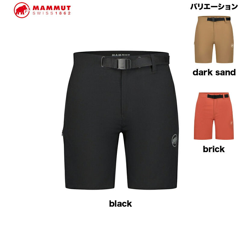 マムート MAMMUT Trekkers 3.0 Shorts AF Women レディース ハーフパンツ：1023-00483[2025] [mm26_07]｜パドルアウトドアクラブ