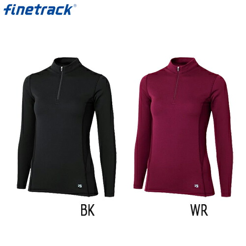 finetrack ファイントラック Women's メリノスピンサーモジップネック ：FUW0622[ポイント2倍]｜パドルアウトドアクラブ