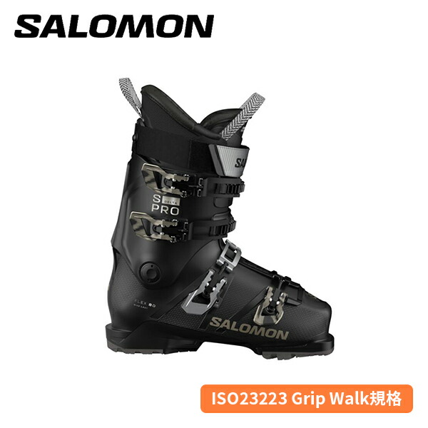 サロモン SALOMON S/PRO DELTA 80 W GW (Black/Black/Light Bronze Met) L47933600 [スキーブーツ] [25-26] [2026] [NEWモデル]