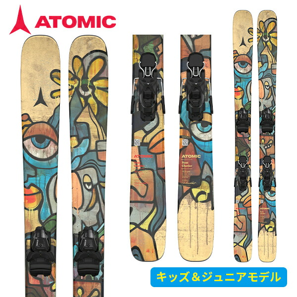アトミック ATOMIC ベンチュラー ジュニアミニ BENT CHETLER MINI 153-163+STAGE 10(金具付き) AAST02470 [スキー板] [25-26] [2026] [NEWモデル]