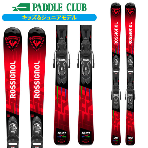 ロシニョール ROSSIGNOL HERO JR + XPRESS 7 GW (金具付) ヒーローJR ジュニア RANJY03 [スキー板] [25-26] [2026] [NEWモデル]