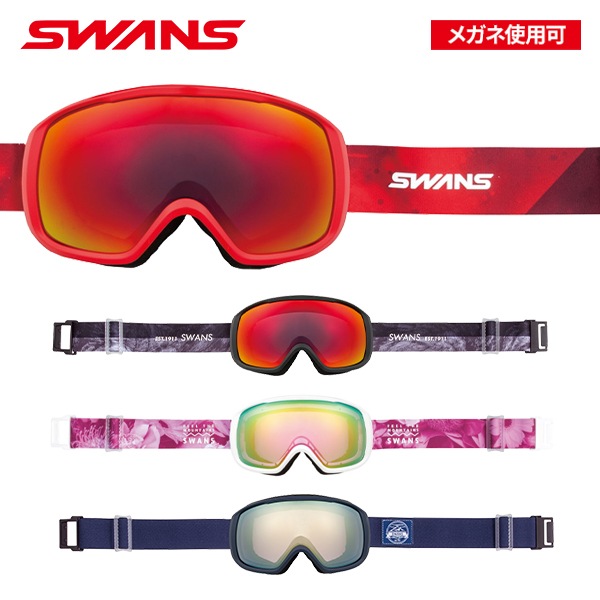 ゴーグル スワンズ SWANS 200 MDHS 200-MDHS [25-26] [2026] [ポイント5倍]｜パドルアウトドアクラブ