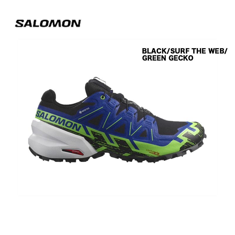 サロモン SALOMON SPIKECROSS 6 GTX スピードクロス 6 ゴアテックス L47268700｜パドルアウトドアクラブ