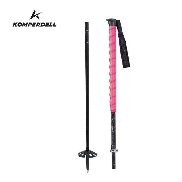 コンパーデル KOMPERDELL スキーポール 伸縮 ビッグアートカーボンバリオ BIG ART CARBON VARIO｜パドルアウトドアクラブ 28,571円