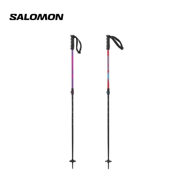 サロモン SALOMON スキーポール ジュニア 伸縮 MTN SKI POLES JUNIOR