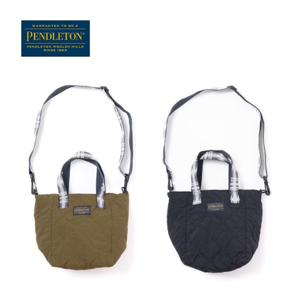 ペンドルトン PENDLETON キルティングトートバッグ QT Totebag PDT-000-253026