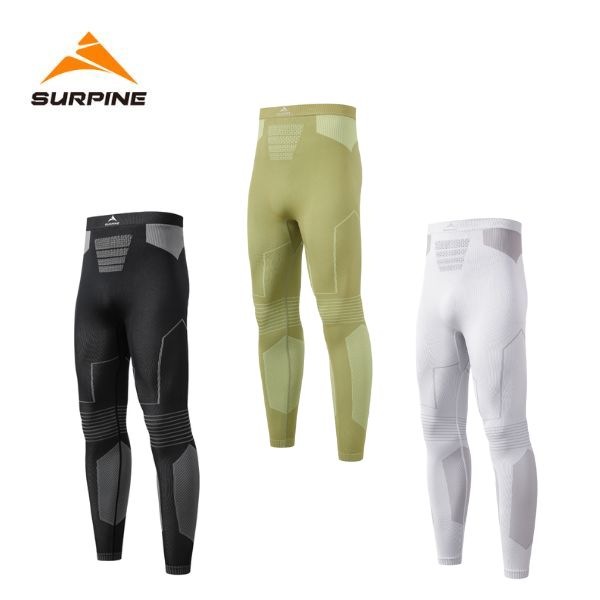 サーパイン   SURPINE メンズ ベースレイヤー HEATLOCK PRO THERMAL BASELAYER BOTTOM M BLWPDM036