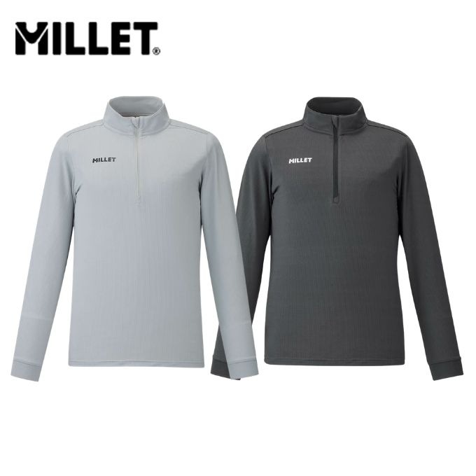 ミレー MILLET INSECT BARRIER HALF ZIP LS W インセクトバリヤー ハーフジップ 長袖 レディース MIV03217 2026春夏M|パドルアウトドアクラブ