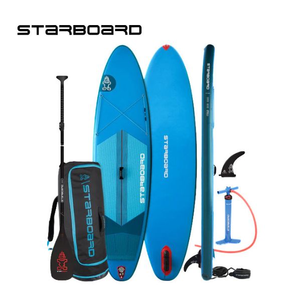 スターボード STARBOARD iGO ONE 10'8" X 33" X 6" DL WITH PADDLE インフレータブルボード パドル付き 初心者向け 軽量 [SUP26SS]｜パドルアウトドアクラブ