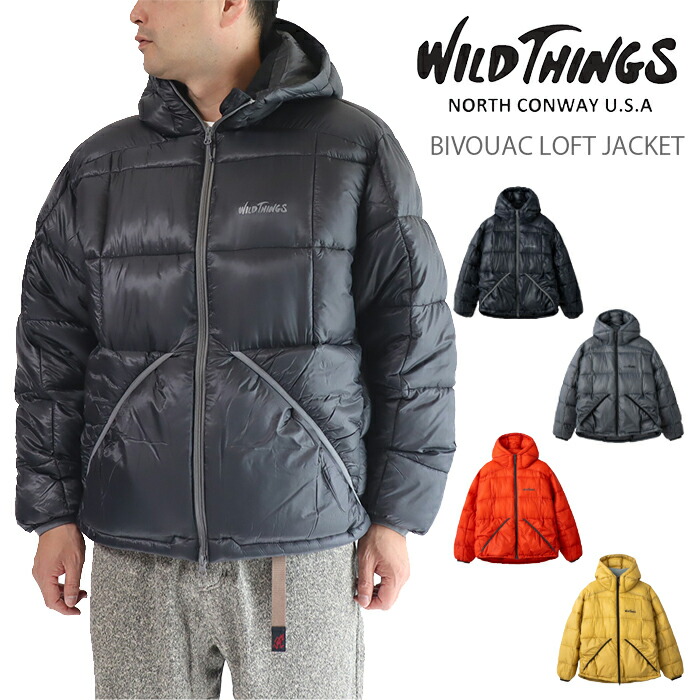 【ポイント20倍】WILD THINGS ワイルドシングス 正規販売店 WT25143SK ビバーク ロフトジャケット BIVOUAC LOFT JACKET アウター アウトドア 中綿 ダウン風