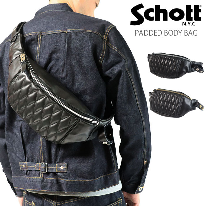Schott ショット ボディバッグ RIDERS BODY BAG/ライダースボディバッグ | Schott（ショット