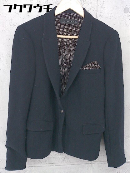 楽天市場】ザラ ショート丈 テーラードジャケット S ブラック ZARA