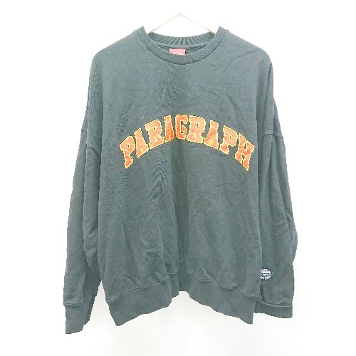 楽天市場】パラグラフ paragraph COLOR RAGLAN SWEAT NO.008 NO.8