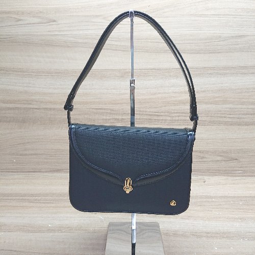 genuine horse hair 本革 馬毛 ハンドバッグ 黒　ゴールド金具 美品 genuine horse hair ハンドバッグ 馬毛 本革 - メルカリ
