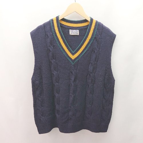 TENDER PERSON テンダーパーソン CROSS KNIT VEST TENDER PERSON(テンダー パーソン)/Cross Knit Vest(クロス