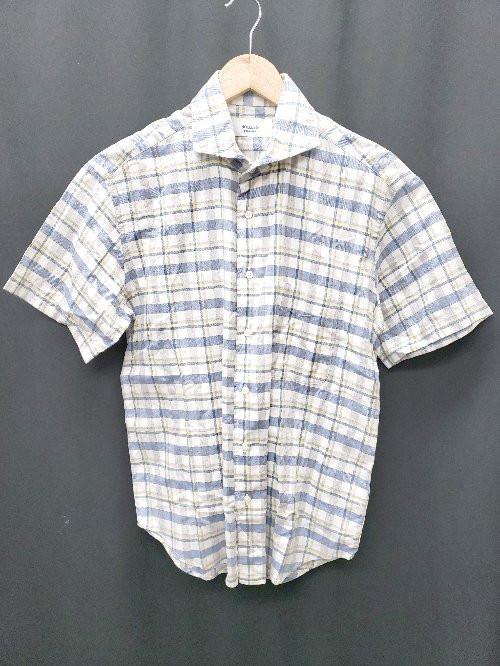 【即完売】noroll チェックシャツ　ノーロール noroll ノーロール NORMAL L/S SHIRT ネルシャツ - メルカリ