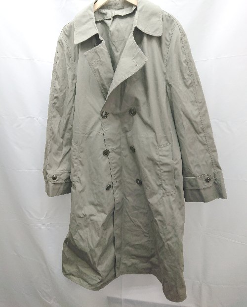 楽天市場】新品同様 USA製 実物 米軍 DSCP トレンチコート 紺系 40R