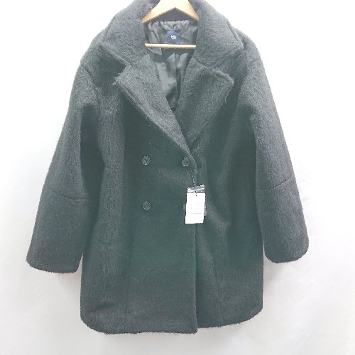 【超美品！】Mademoiselle NONNON　ウール　 ピーコート 楽天市場】H□マドモアゼルノンノン/ Mademoiselle NONNON ピーコート