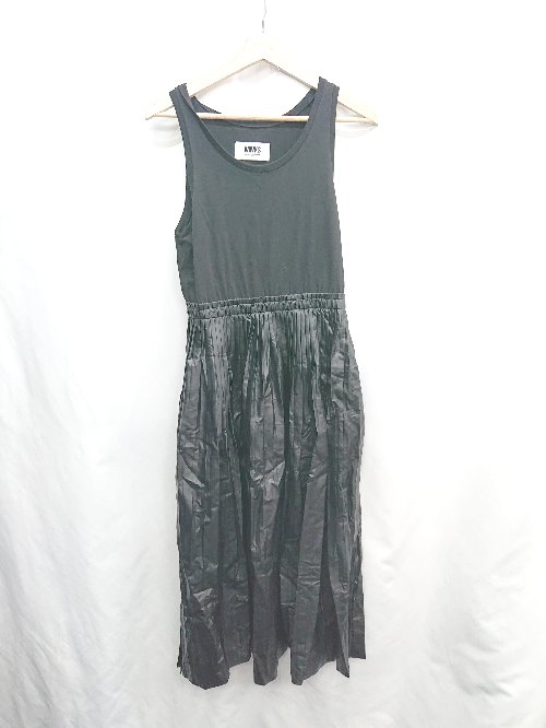 ◇ ⊂ MM6 Maison Margiela 筋目 ロング 衣装 大きさ書きあらわすなし 黒いこと レディース E  【中古】