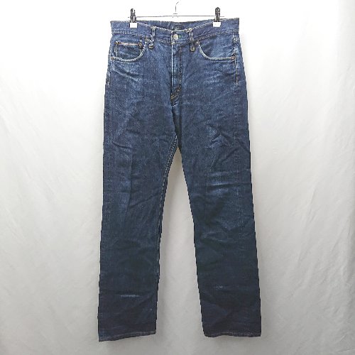 濃紺 PAUL SMITH ポールスミスジーンズ デニムパンツ　Lサイズ ポールスミスジーンズ 日本製 ストレートデニムパンツ L