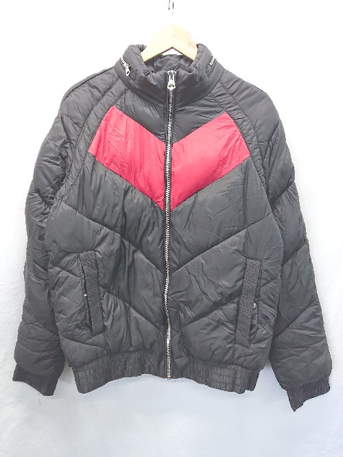 楽天市場】古着 ザラ ZARA 中綿ジャケット MEX40 ネイビー系 メンズ