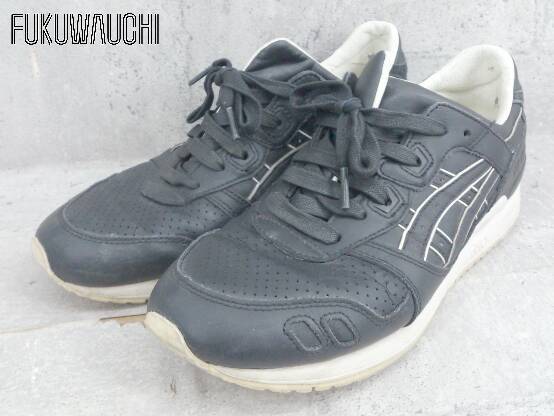 ◇ ASICS アシックス スニーカー シューズ 27cm ブラック メンズ