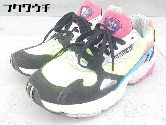 adidas アディダス CG6210 ADIDAS FALCON スニーカー シューズ サイズ25.5cm イエロー マルチ メンズ 5％OFF