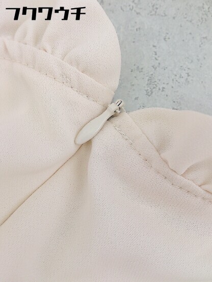 ◇oneafteranotherNICECLAUPレースアップノースリーブオールインワンベージュレディース【中古】