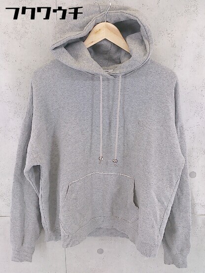 JEANASIS ☆  【WEB限定】USED ZIPフーディ グレー JEANASIS（ジーナシス）の「【WEB限定】USED ZIPフーディ/236533