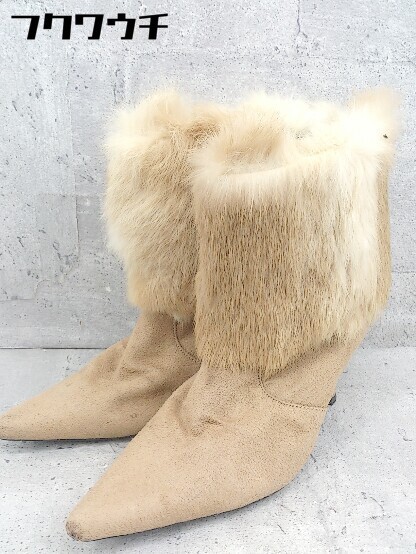 Bonita ボニータ ポインテッドトゥ ショート ブーツ サイズm ブラウン レディース 超特価sale開催