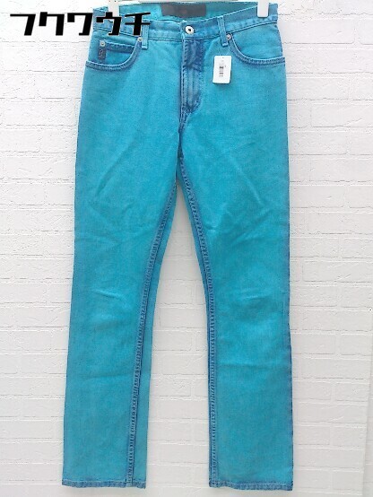 ◇ GUESS ゲス 古着 USA製 カラー ジーンズ デニム パンツ サイズ27 ライトブルー系 メンズ