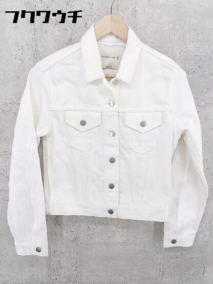 Mackintosh マッキントッシュ 長袖 デニム ジャケット Gジャン サイズ36 ホワイト レディース 正規逆輸入品