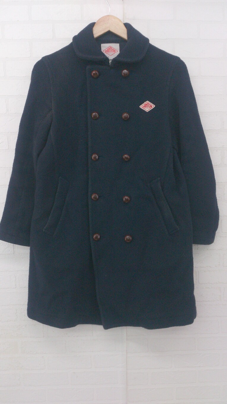 【美品】DANTON×DOORS　別注WOOL MOSSERダブルコート DANTON×DOORS 別注WOOL MOSSERダブルコート 38 - ジャケット・アウター