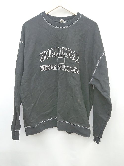 楽天市場】ノア NOAH NYC ロゴスウェット XLサイズ グレー コットン100