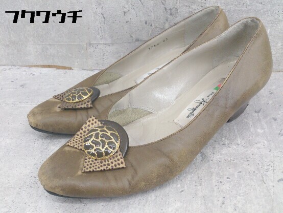 銀座かねまつ パンプス21.5cm 楽天市場】GINZA Kanematsu 銀座かねまつ/スクエアトゥパンプス